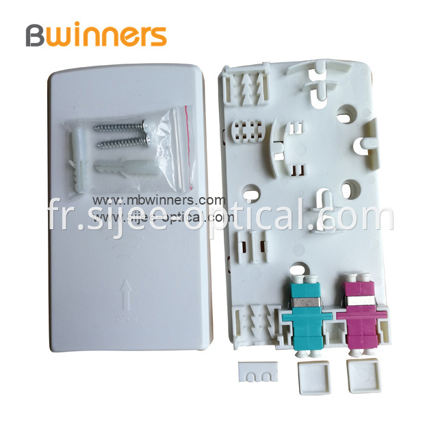 Fiber Optic Wall Socket